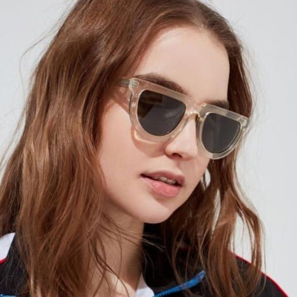 NEW Han Kjobenhavn Hauss Flat Top Sunglasses Bone - Picture 8 of 8